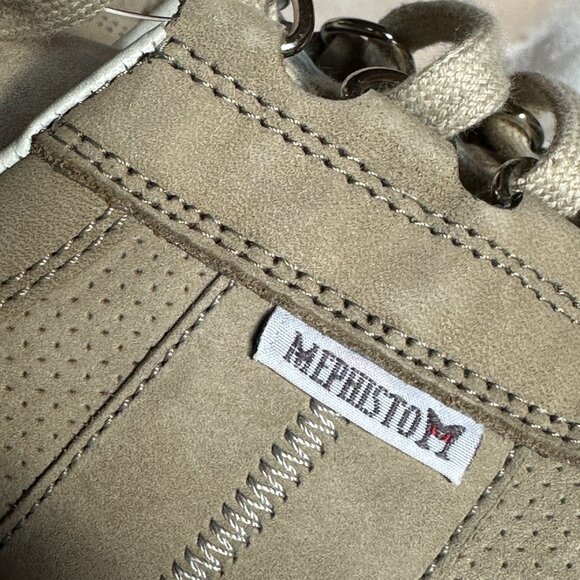 Mephisto Runoff Air-Jet Leather Comfort Walking Soft Sneakers Women's 6.5 EU 4 - Picture 14 of 16